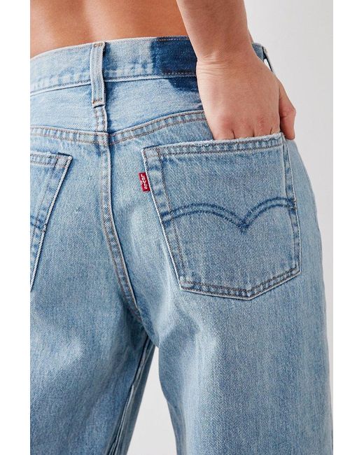 Levi's Altered High-rise Wide-leg Jean in Blue | Lyst